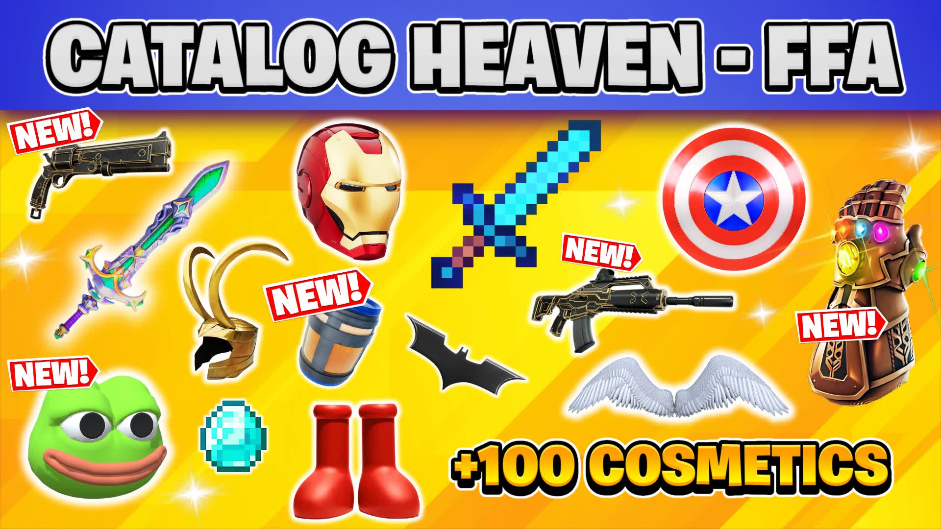 CATALOG HEAVEN FFA 652263053360 by bobettestudios Fortnite