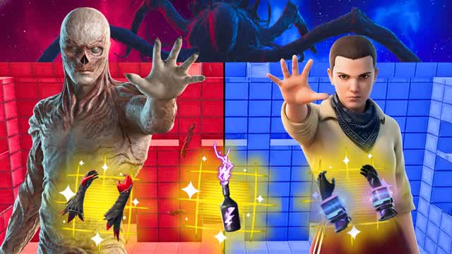 ROJO VS AZUL - STRANGER THINGS