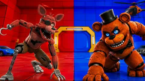 RED VS BLUE Hallowen