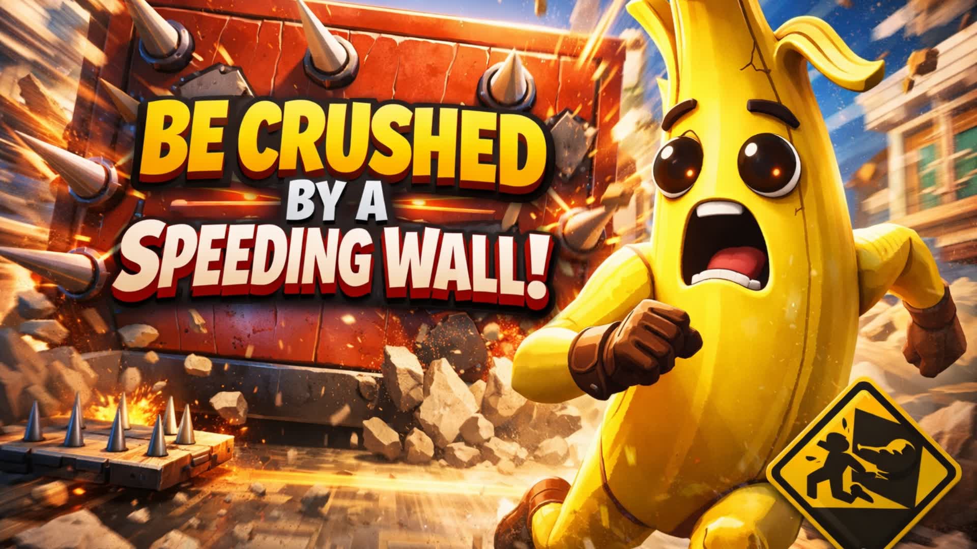 BE CRUSHED BY A SPEEDING WALL!