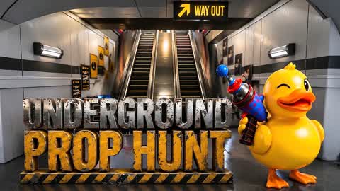 UNDERGROUND PROP HUNT 🚇 CACHE CACHE