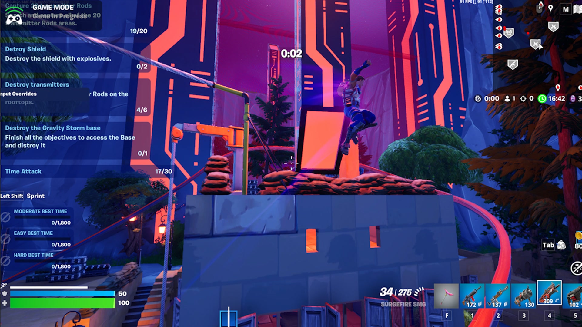 Storm Fight Map Code Gravity Storm DC 5496-4542-0939 by phantom17 - Fortnite Creative Map ...