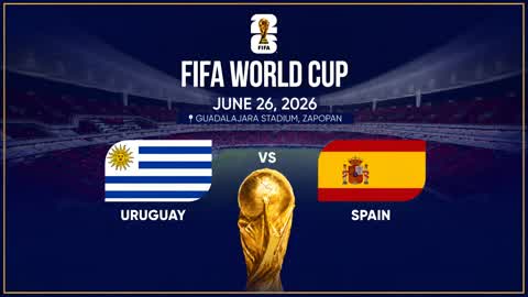 URUGUAY vs SPAIN ESPAÑA FIFA WORLD CUP
