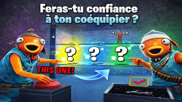 FERAS-TU CONFIANCE À TON COÉQUIPIER ? 😱