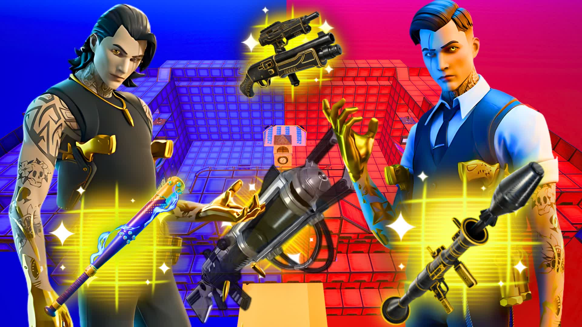 Zaptron red vs blue 6174 1534 0362 by bestuefnmaps fortnite