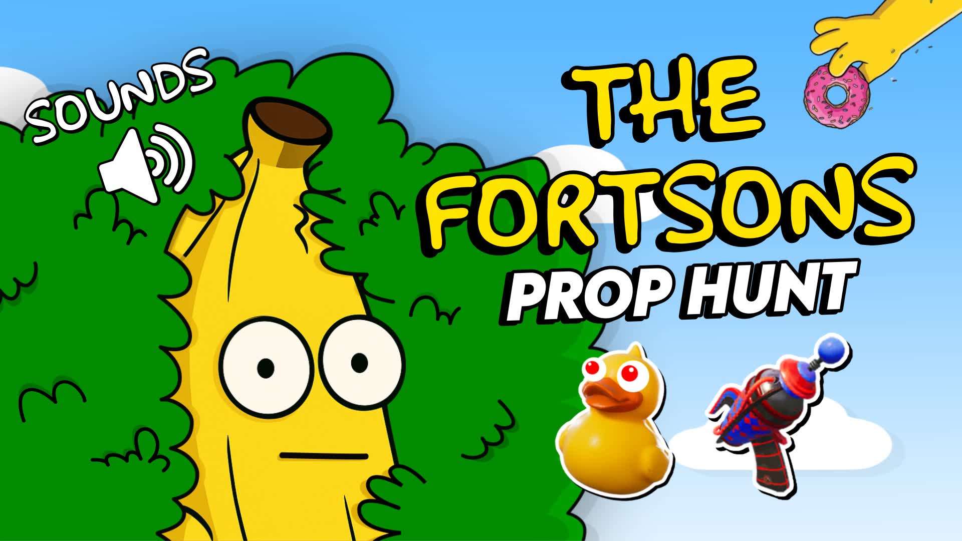 THE SIMPSONS CRAZY PROP HUNT GAME 👀