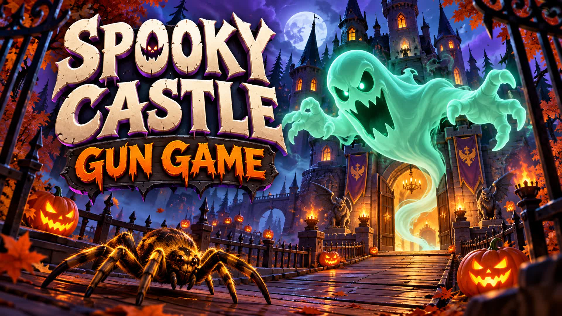 🎃🦇Spooky Castle Gun Game🦇🎃