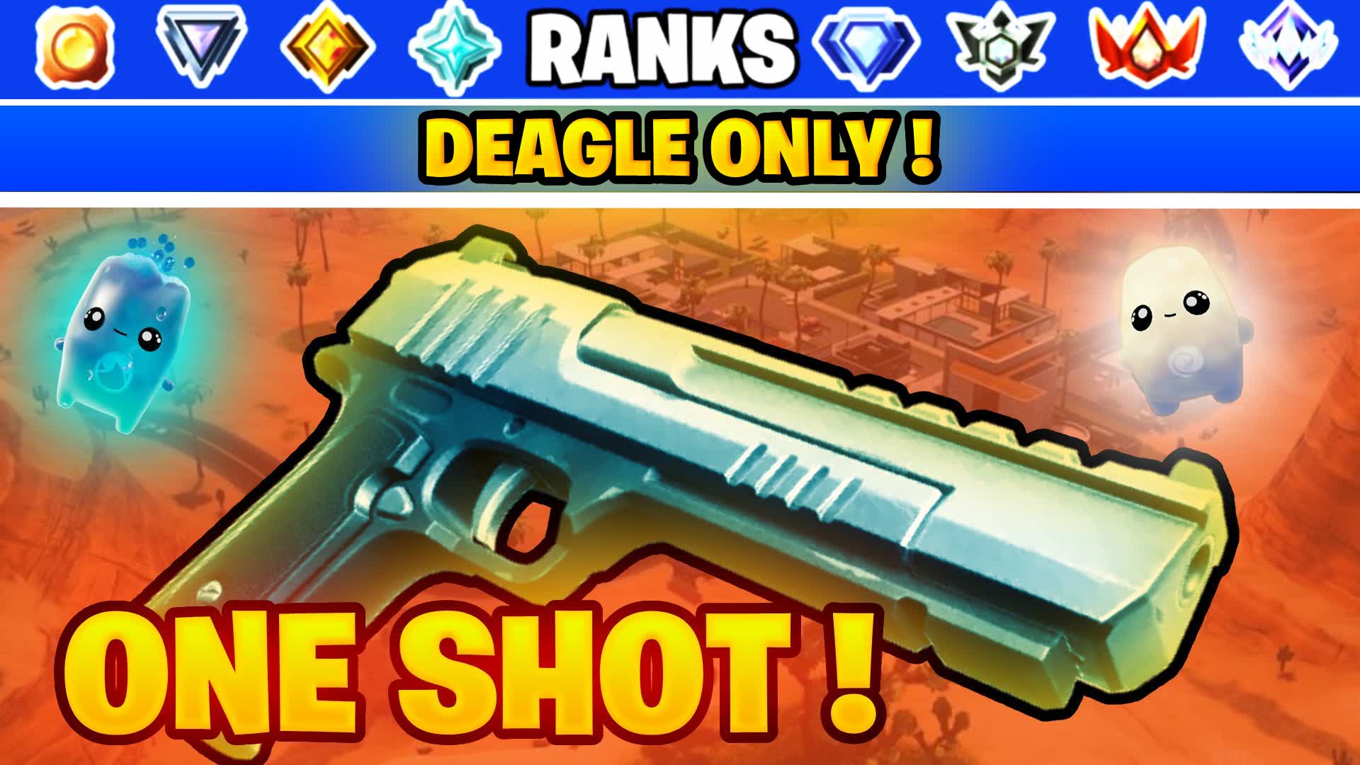 DEAGLE ONLY 🎯 ONE SHOT RANKED 🥇