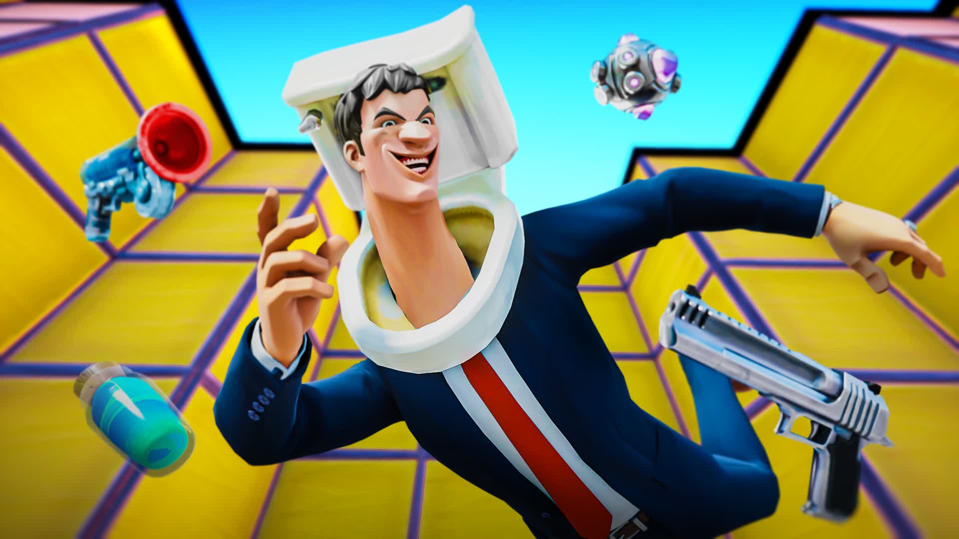 Skibidi Pit Free For All 820640171161 by dhm Fortnite Creative