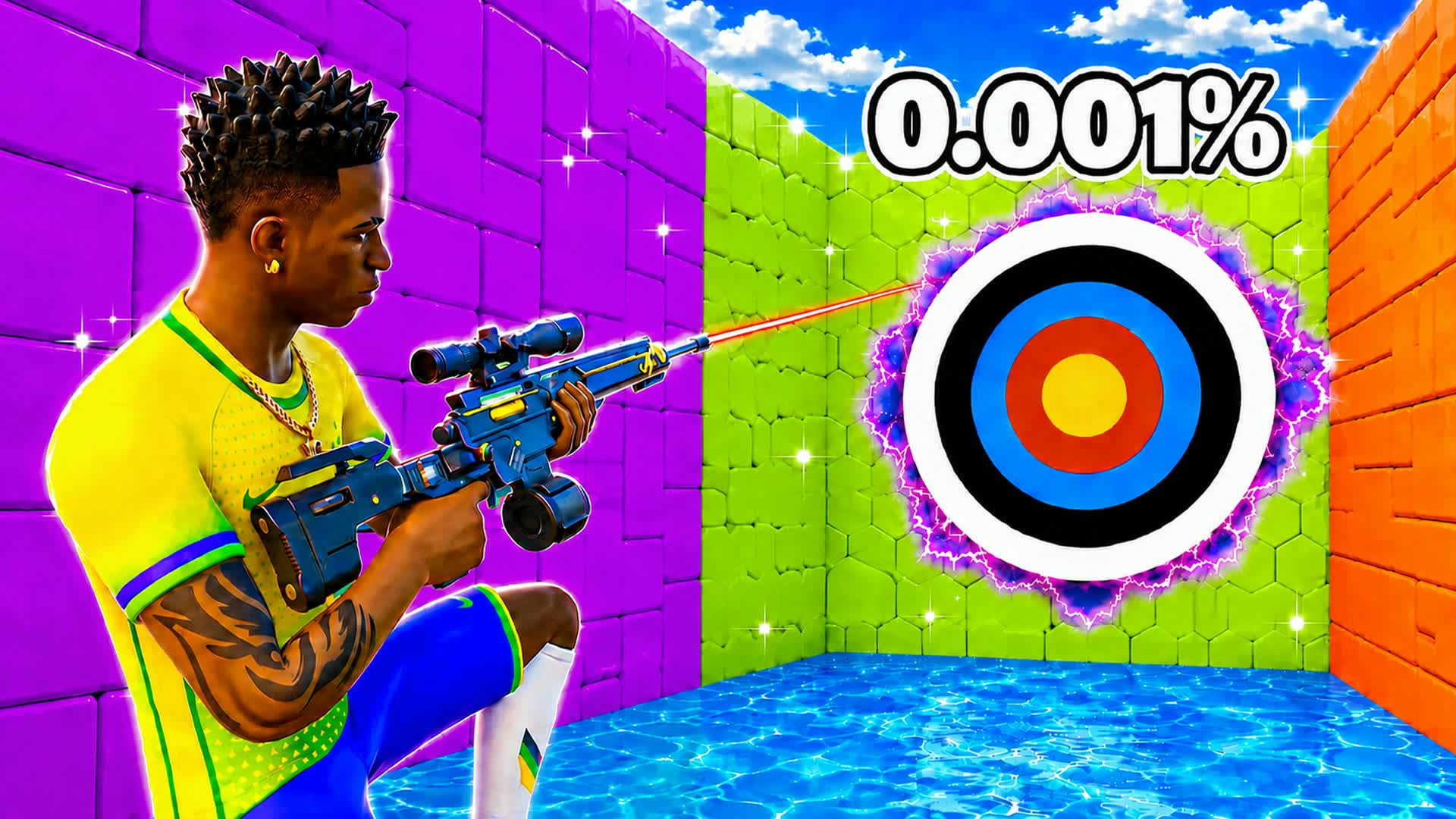 CRAZY TRICKSHOT PARKOUR HEAT 123