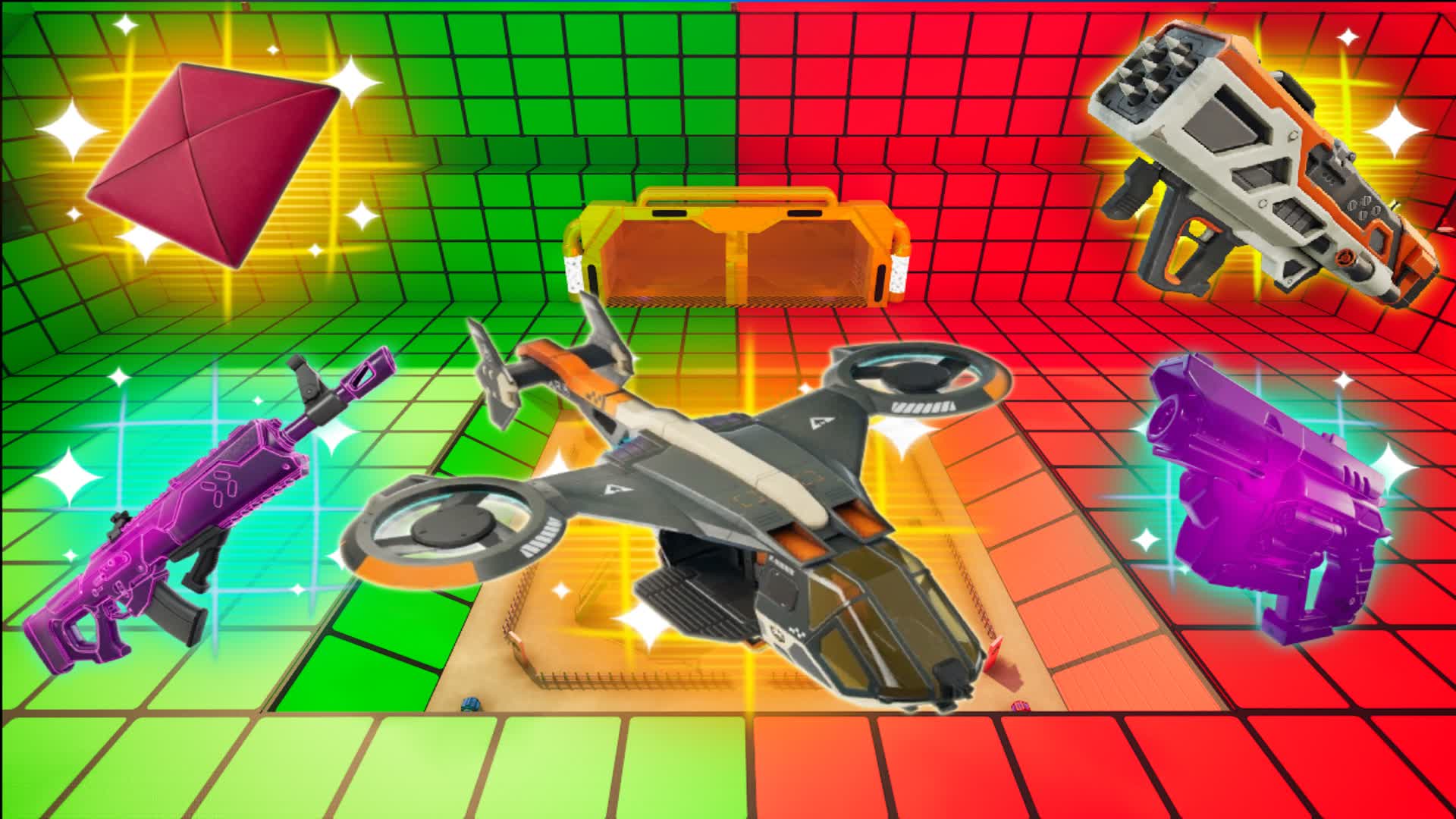 🛝 SQUID POWER - GREEN VS RED