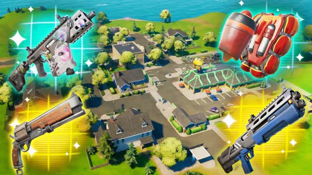 GREASY GROVE ZONE WARS ⭐(PM)