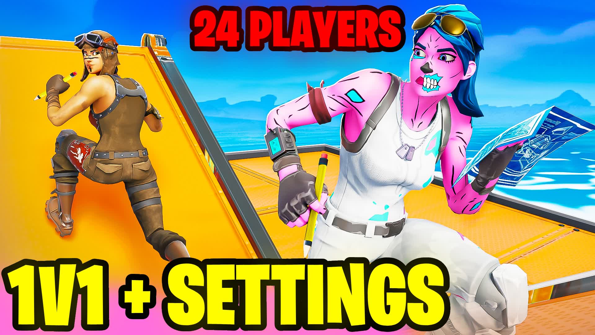 1V1 SETTINGS MAP BAYZZ! (24 PLAYERS) 7476-9945-5647 by bayzz - Fortnite ...