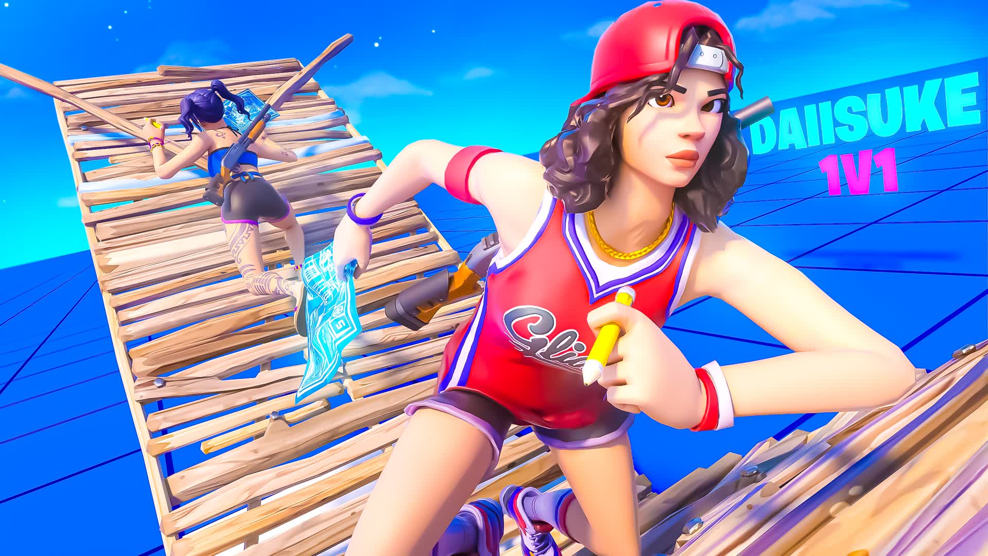 DAIISUKE  1V1 BUILD FIGHT FFA