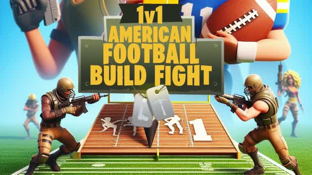 1v1 American Football Build Fights