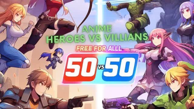 💯ANIME HEROES VS VILLAINS💯