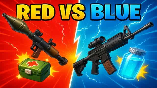 ULTRA Red vs Blue Fun🔴🔵😄