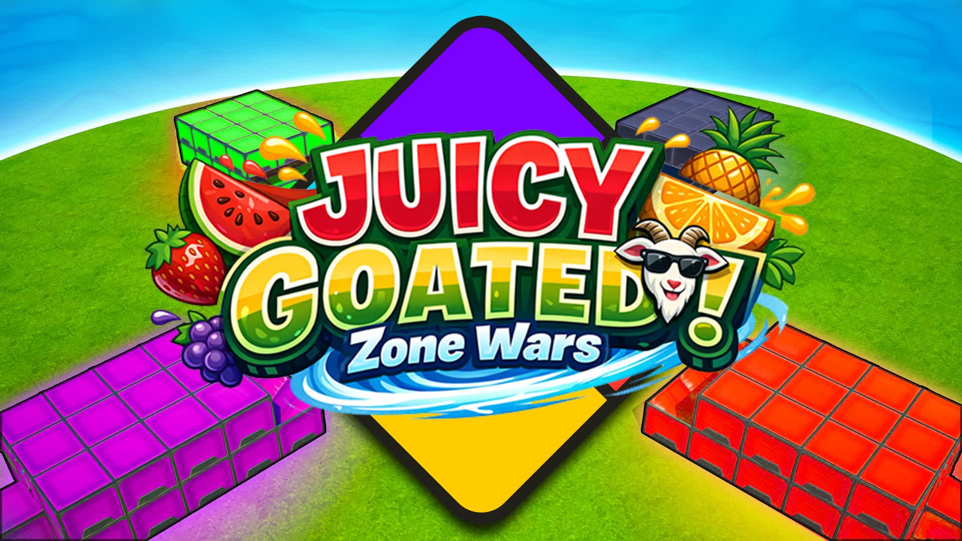 🍓 JUICY GOATED! FRUIT ZONE WARS 🔥