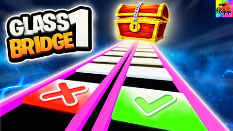 GLASS BRIDGE PARKOUR BRAINROT EASY