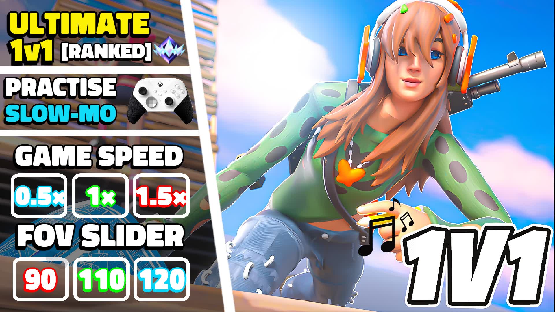 ZACHZ 1v1 [MUSIC🎵]