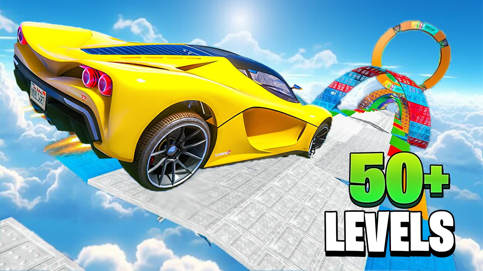 🌈FUN CAR PARKOUR🏁2