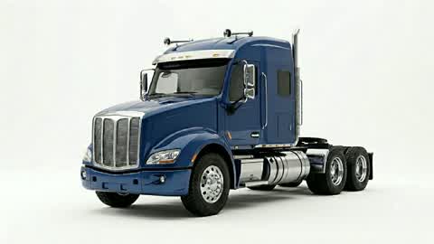 A truck in the middle of nowhere