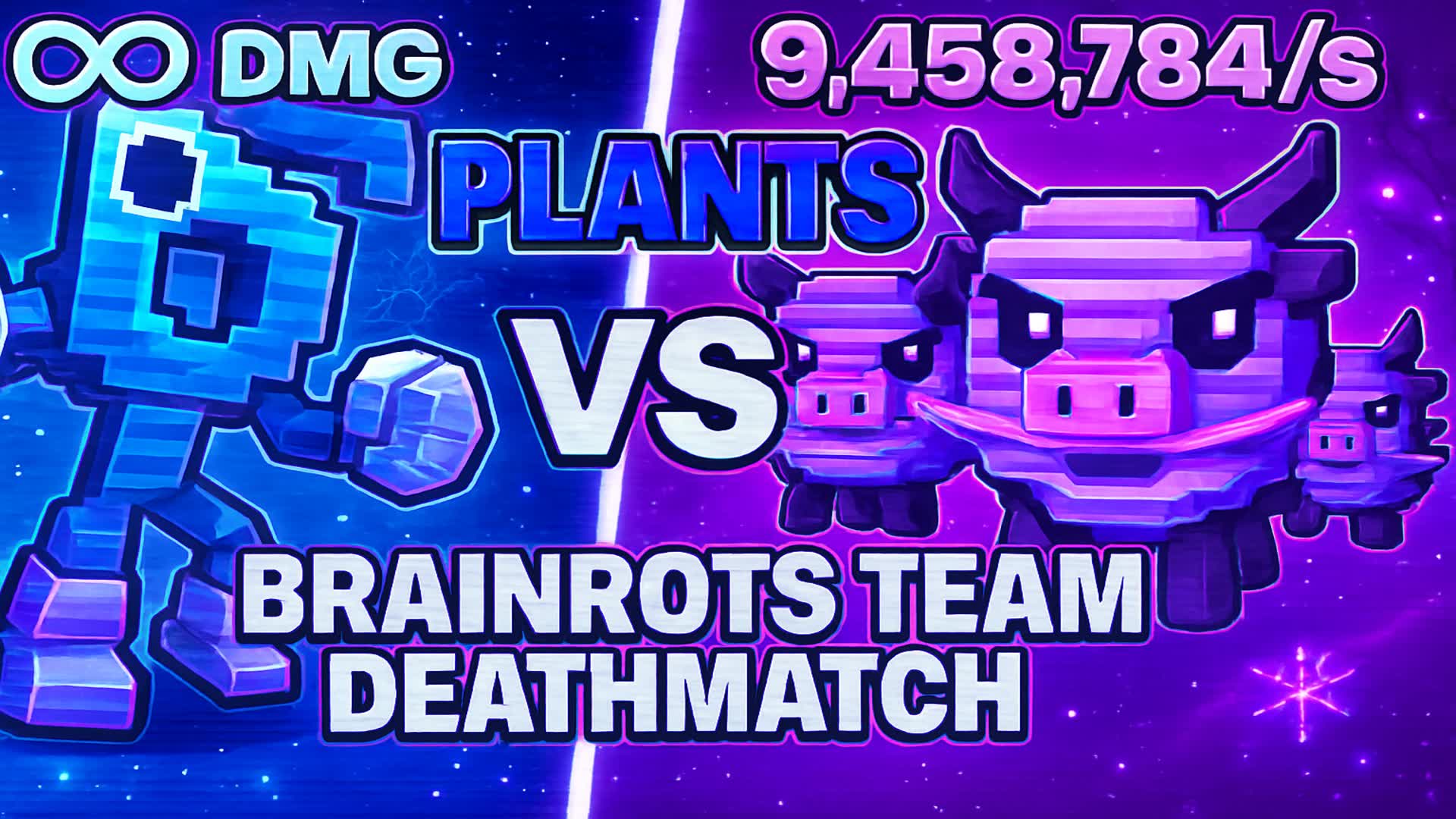 ✨FRUITS VS BRAINROT TEAM DEATHMATCH ✨