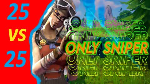 💀🔥 !!! EPIC ONLY SNIPER ¡¡¡ 🔥 💀