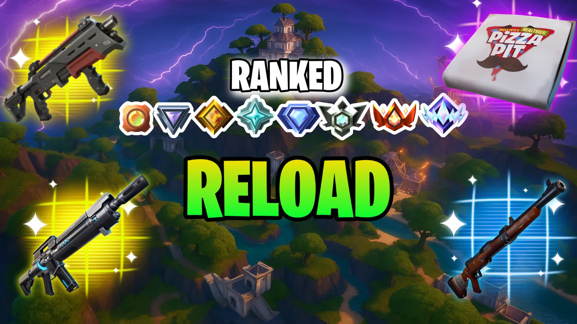 TROPICAL 1V1V1 INFINTE RELOAD RANKED 96