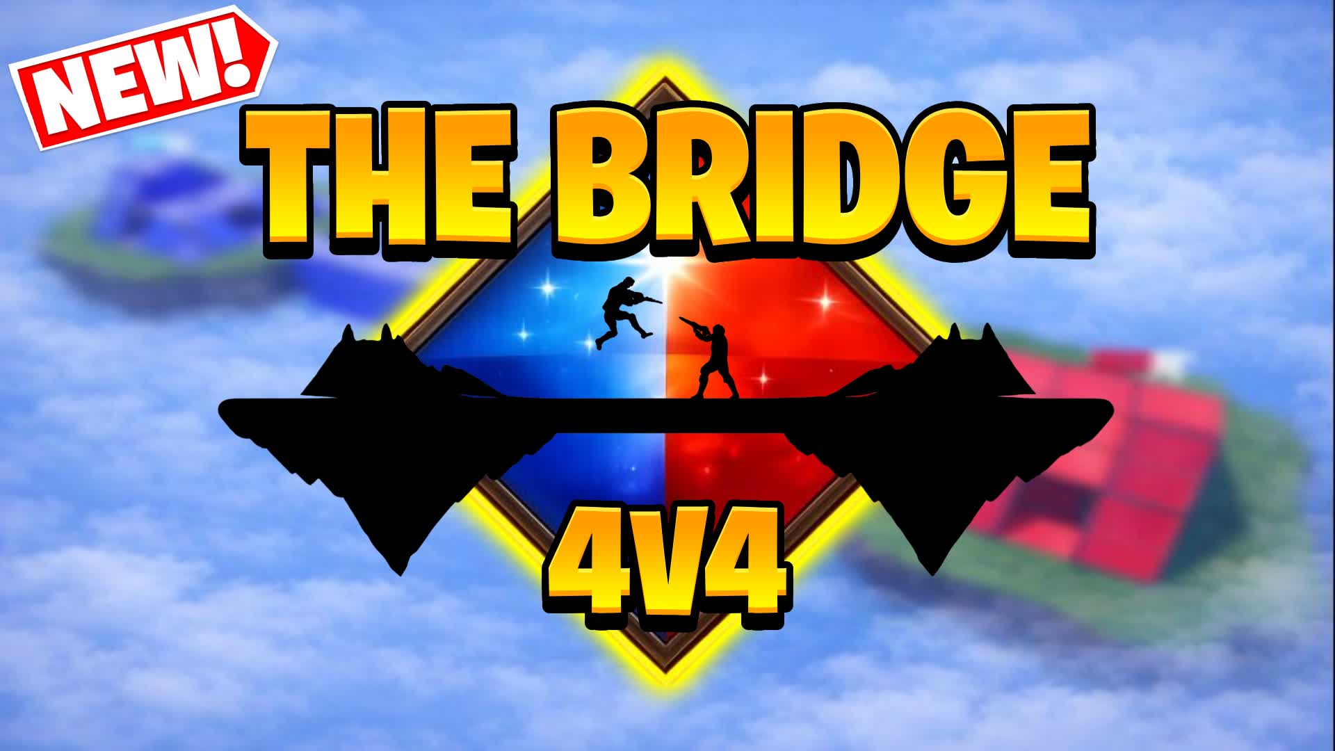 THE BRIDGE PvP - 4v4 🔴🔵