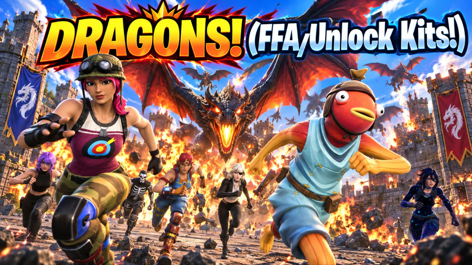 DRAGONS! 🐉 (FFA/Unlock Kits)