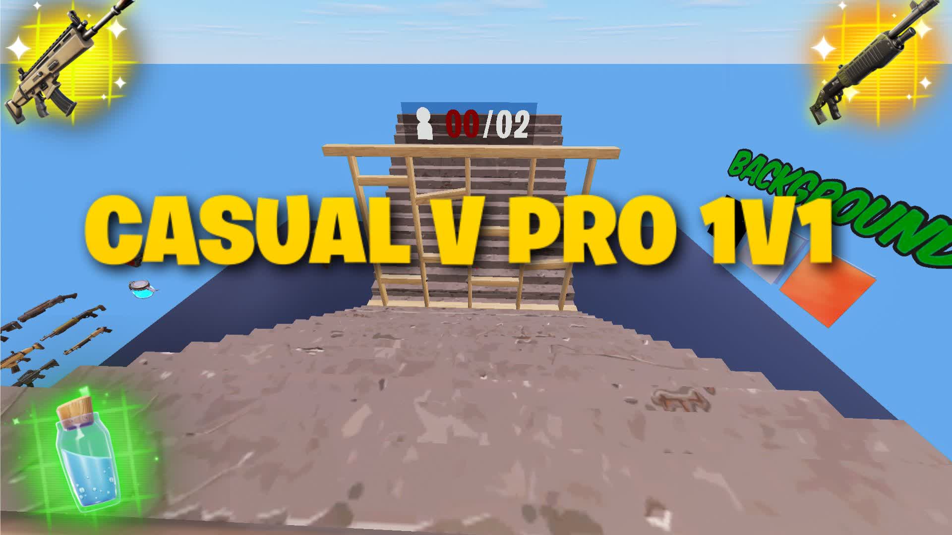 CASUAL VS PRO 1V1