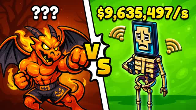 DRAGONS VS BRAINROTS