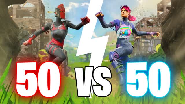 50 vs 50