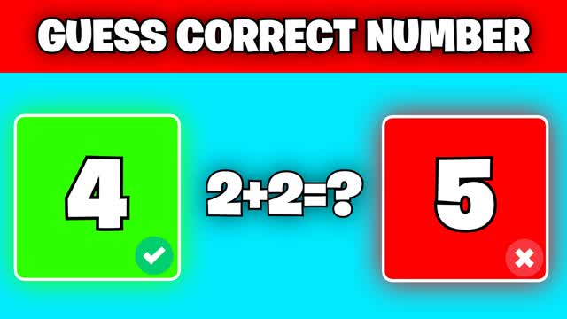 GUESS THE CORRECT NUMBER â
