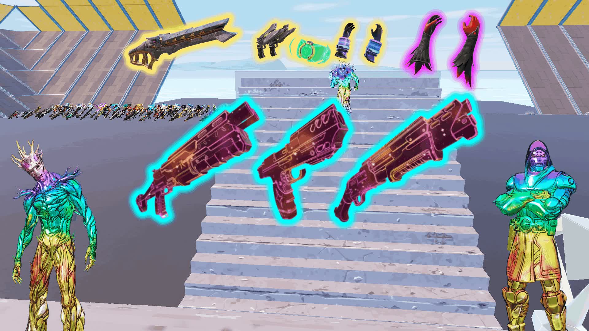 INSANE 1V1 ALL GUNS