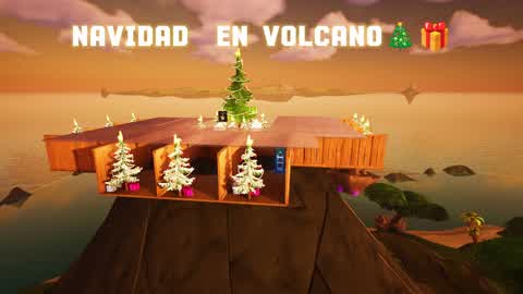 CHRISTMAS MAP VOLCANO