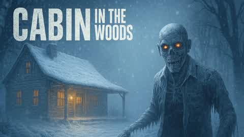 CABIN IN THE WOODS-WINTER GRINNER