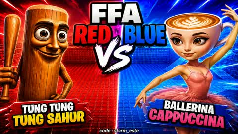 ✨ NEW CONTENT! 🚀🎮 RED VS BLUE — FFA 🧠⚡