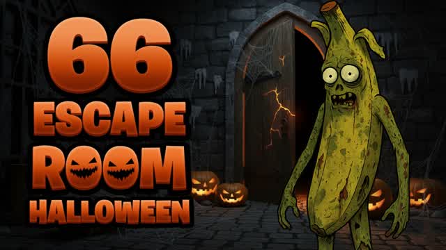 66 HALLOWEEN ESCAPE ROOM🎃