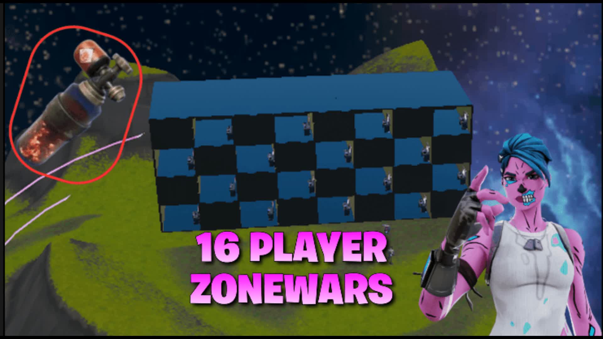 16 Player Zone Wars