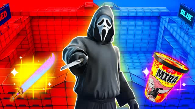 GHOSTFACE RED VS BLUE 🔴🔵ANDRY