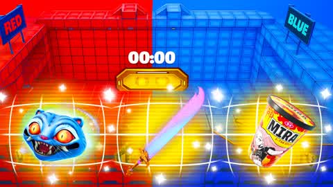 ノーブレインレッドVSブルー 🔴🔵