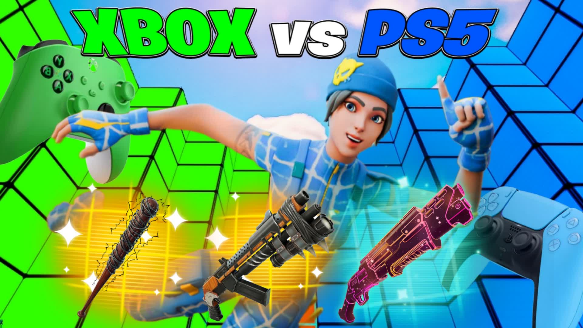 XBOX-x VS PS5 GG PIT 💚 (TWDU) 🎮