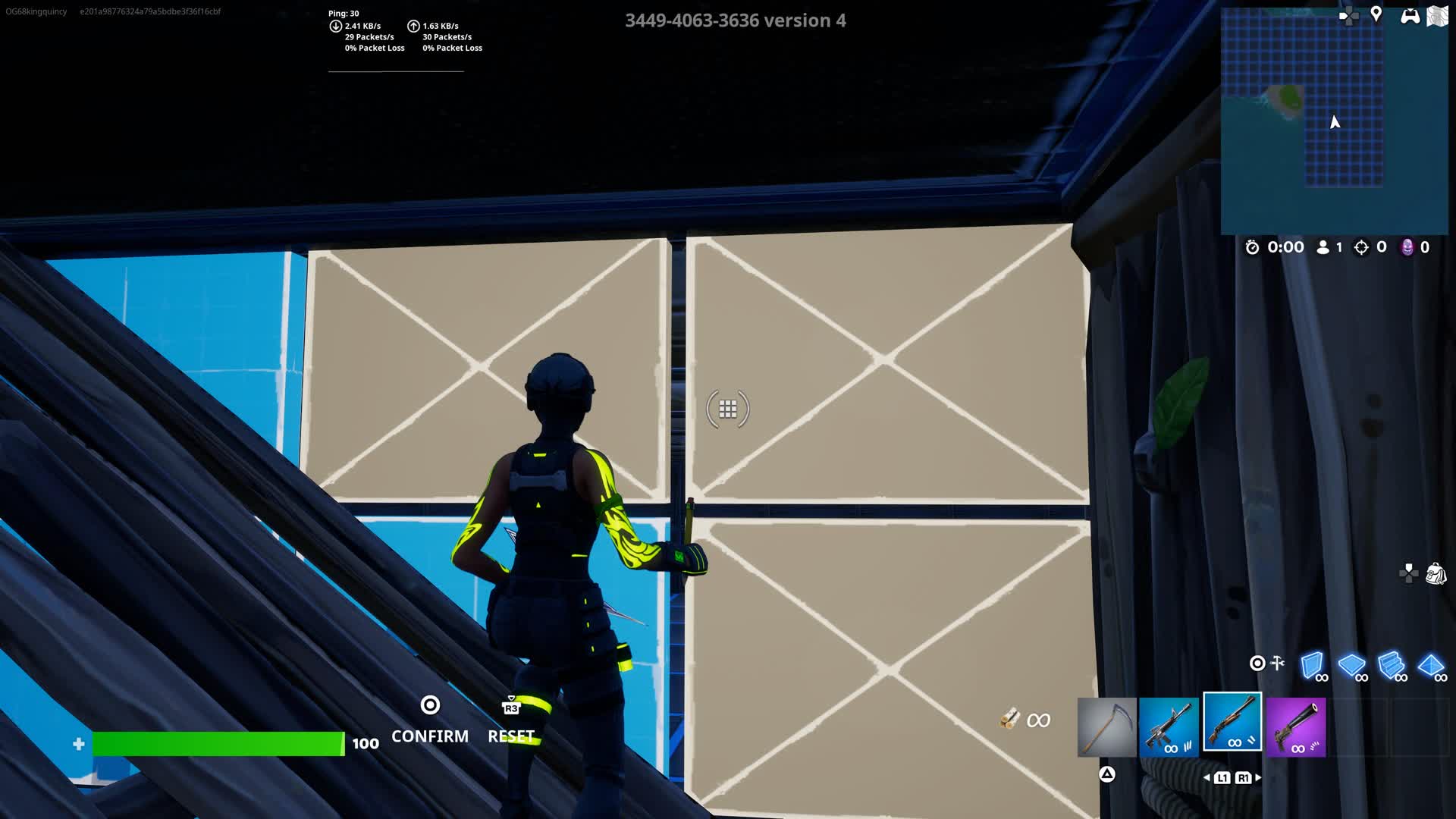 One V one box fight