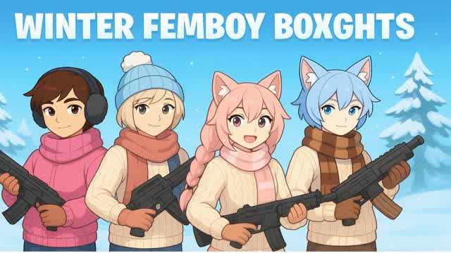 Winter Femboy Boxfights