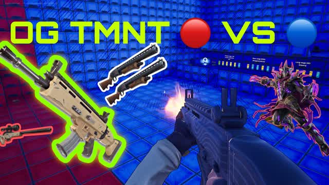 OG TMNT  đŽRED VS BLUEđ” (+DOUBLE PUMP)