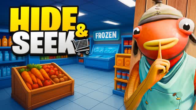 Cache cache dans un supermarché 🛒