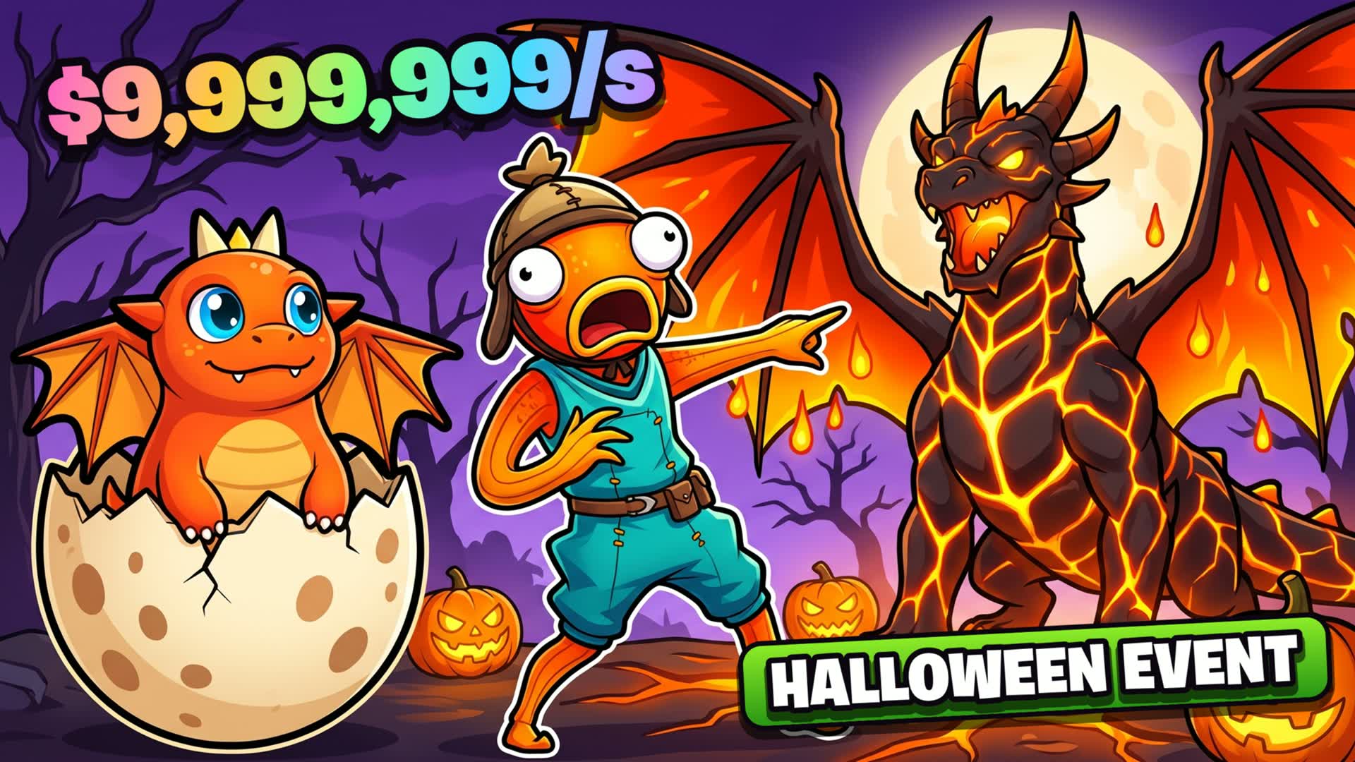 Dragon Sanctuary Tycoon π HALLOWEEN