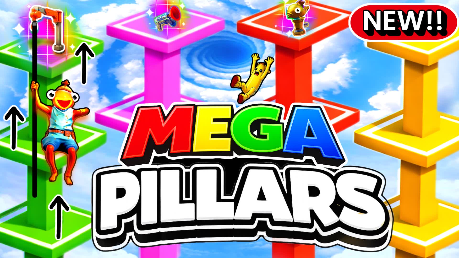 Mega Level Pillars - Crazy Lava Pillers thumbnail